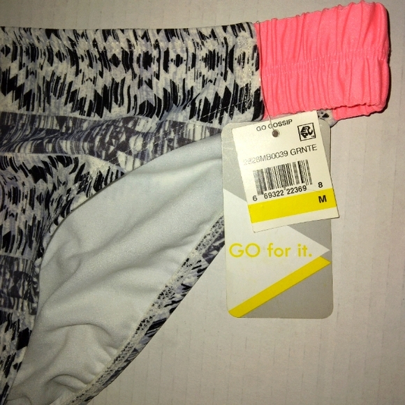 ☆NWT☆Go Gossip☆Abstract Granite Print Bikini 👙 Bottoms☆Medium - Picture 4 of 9